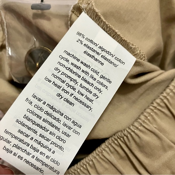 Nautica Jeans Women’s Wide Leg Khaki Coronado Beach Sailor Pants - Size 6 NWT - Picture 14 of 16